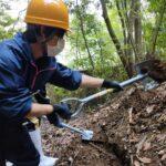 4月23日　間伐とボサ置きー「トンボ舞うビオトープ空間づくり」  森づくり活動レポート