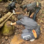 里山の環境学習～トンボ・ビオトープづくり（2023年度第一回）「池づくりと沢の整え」レポート