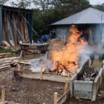里山の環境改善講座「炭焼きと環境改善WS」レポート　～　トンボ・ビオトープ【3年目】第一回